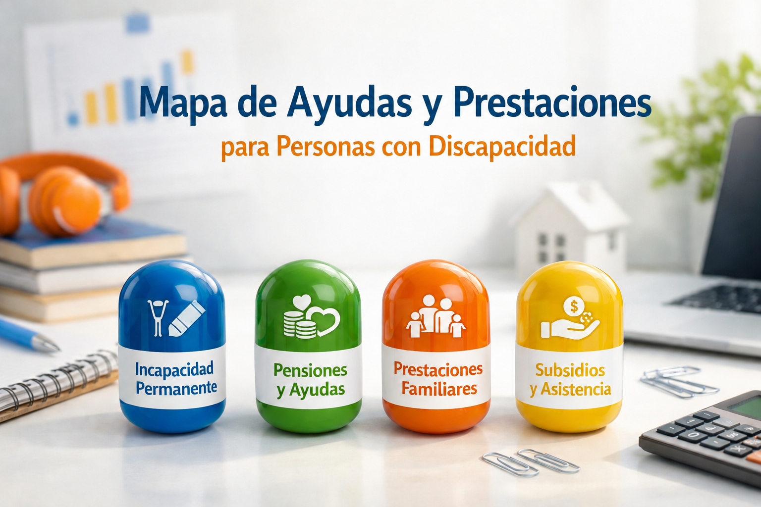 Mapa de ayudas y prestaciones para personas con discapacidad