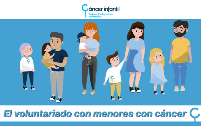 El voluntariado con menores con cáncer