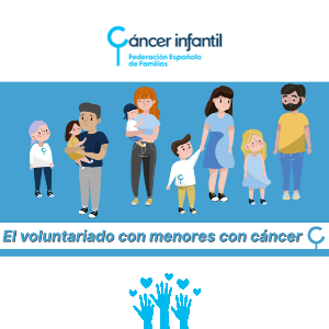El voluntariado con menores con cáncer