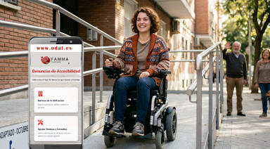 Oficina de denuncias de accesibilidad y ayudas técnicas de FAMMA