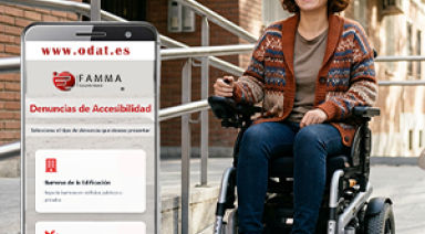 Oficina de denuncias de accesibilidad y ayudas técnicas de FAMMA
